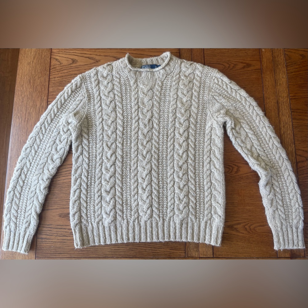 Polo Ralph Lauren sweater, with alpaca wool.